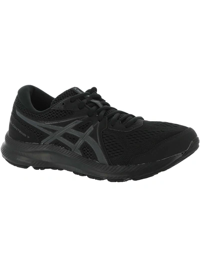 Asics Gel- Contend 7 Womens Faux Leather Lifestyle Athletic And Training Shoes In Multi