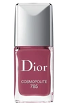 Dior Vernis Couture Colour Gel-shine & Long-wear Nail Lacquer In 785 Cosmopolite