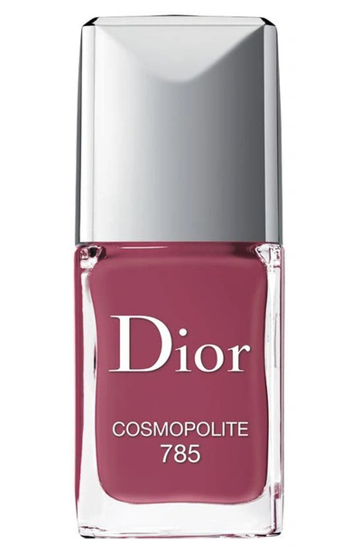 Dior Vernis Couture Colour Gel-shine & Long-wear Nail Lacquer In 785 Cosmopolite