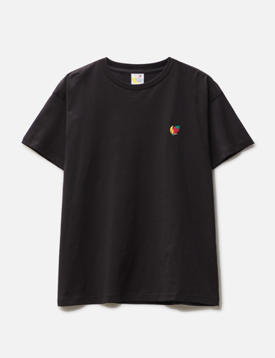 Sky High Farm Workwear Black Mini Strawberry Moon T-shirt