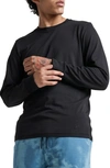 Stance Long Sleeve T-shirt In Black