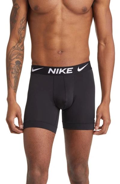 Nike Dri-fit Adv Performance Boxer Briefs In Black