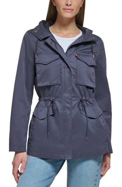 Levi's Utility Hooded Anorak Jacket In Odyssey