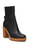 Matisse Dean Block Heel Chelsea Boot In Black