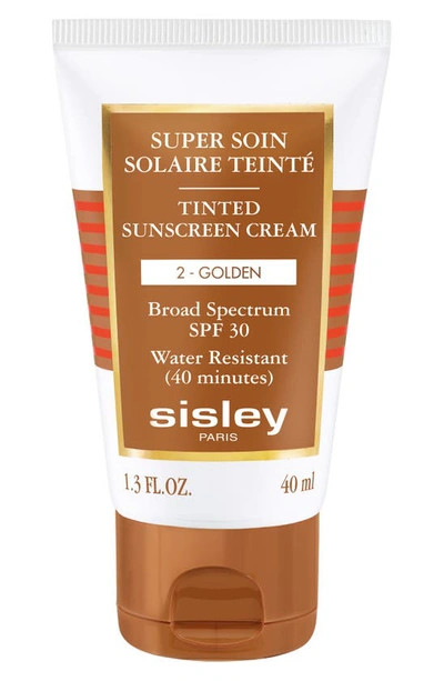 Sisley Paris Super Soin Solaire Teinte Tinted Sunscreen Cream Spf 30, 1.3 Oz. In 2 Golden