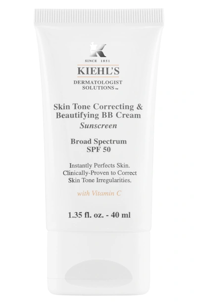 Kiehl's Since 1851 1851 Skin Tone Correcting & Beautifying Bb Cream Sunscreen Broad Spectrum Spf 50 Fair/light 1.35 oz/
