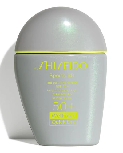 Shiseido Sports Bb Broad Spectrum Spf 50+ Wetforce, 1.0 Oz. In Medium