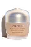 Shiseido Future Solution Lx Total Radiance Foundation Broad Spectrum Spf 20 Sunscreen In Neutral 3 (medium To Deep With Neutral Undertones)