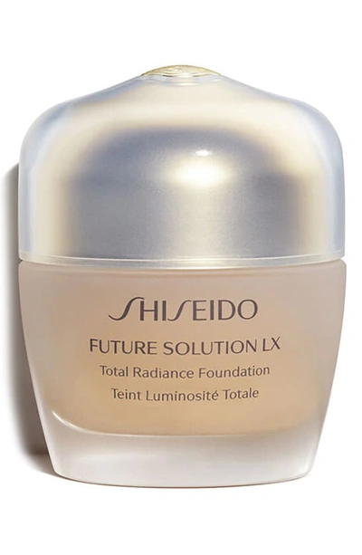 Shiseido Future Solution Lx Total Radiance Foundation Broad Spectrum Spf 20 Sunscreen In Rose 4