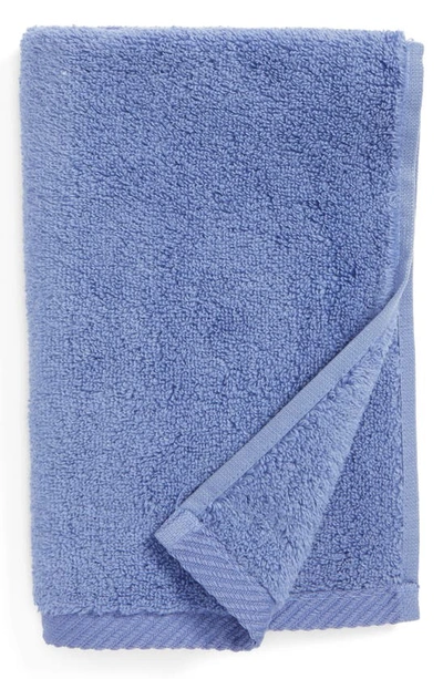 Matouk Milagro Fingertip Towel In Periwinkle