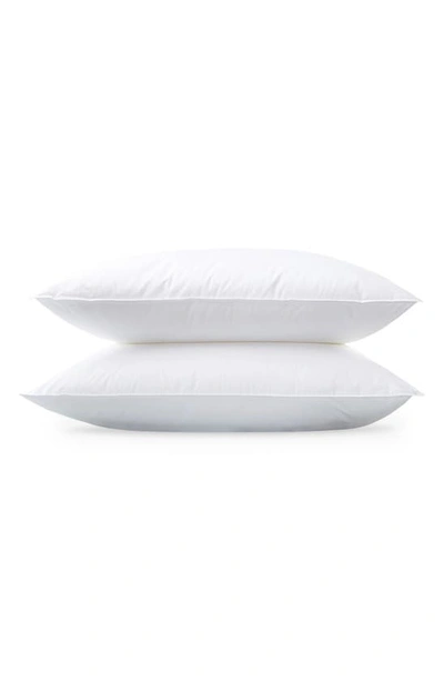 Matouk Chalet Firm 800 Fill Power Down Pillow In White