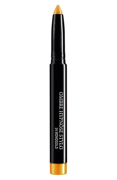 Lancôme Ombre Hypnôse Stylo Longwear Cream Eyeshadow Stick 34 Monogold 0.049 oz/ 1.4 G In Monogold