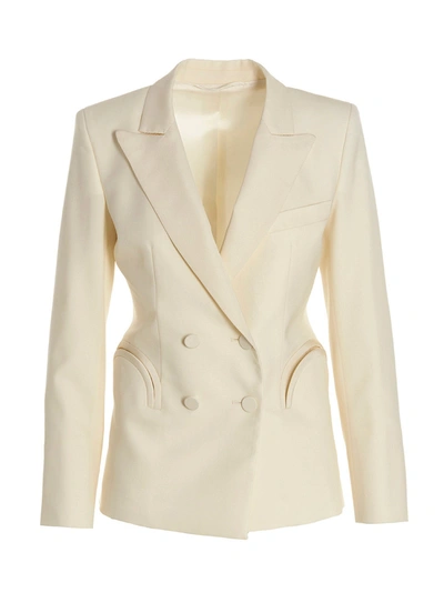 Blazé Milano Charmer Blazer Jacket In White