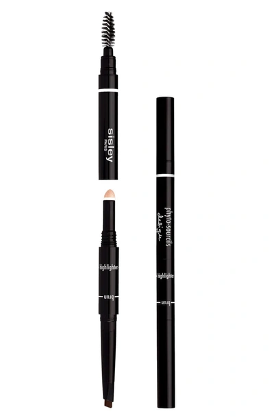 Sisley Paris Sisley-paris Phyto-sourcils Design 3-in-1 Brow Pencil In Brun