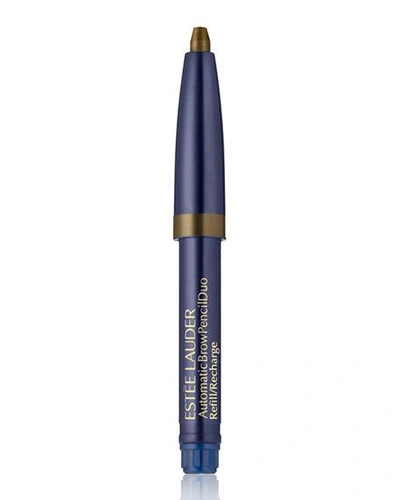 Estée Lauder Automatic Brow Pencil Duo Refill In Dark Brown