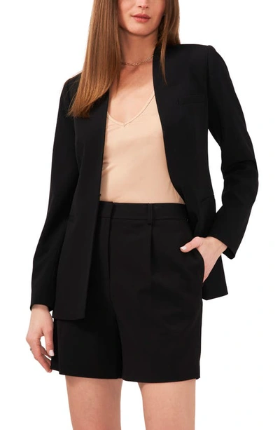 1.state Three-pocket Stretch Crepe Blazer In Rich Black