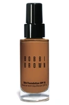 Bobbi Brown Skin Oil-free Liquid Foundation Broad Spectrum Spf 15 In Warm Almond 6.5 (dark Brown With Yellow Undertones)