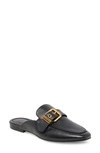Dolce Vita Santel Womens Leather Slip-on Loafers In Black