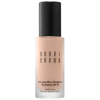 Bobbi Brown Skin Long-wear Weightless Foundation Spf 15 - 00 Alabaster In Alabaster C004 (lightest Beige With A Hint Of Pink Undertones)