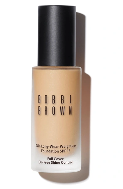 Bobbi Brown Skin Long-wear Weightless Foundation Spf 15 - 1 Warm Ivory In Warm Ivory W026 (very Light Beige With Yellow Undertones)