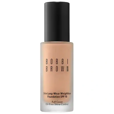 Bobbi Brown Skin Long-wear Weightless Foundation Spf 15 - 5.5 Warm Honey In Warm Honey W066 (medium To Dark Beige With Golden Yellow Undertones)