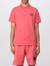 Stone Island Polo Shirt  Men Color Orchid