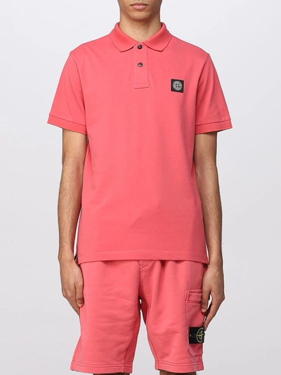 Stone Island Polo Shirt  Men Color Orchid