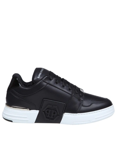 Philipp Plein Sneakers  Phantom In Leather In Black