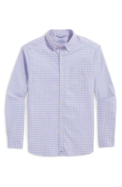 Vineyard Vines On-the-go Brrr Classic Fit Button Down Shirt In Pink Cloud