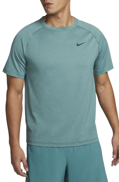 Nike Men's Ready Dri-fit Short-sleeve Fitness Top In Green