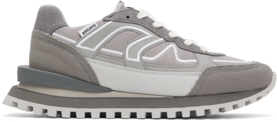 Axel Arigato Sonar Panelled Sneakers In Grey