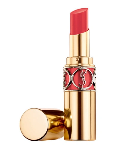 Saint Laurent Rouge Volupte Shine Lipstick, Oil In Stick In 06 Pink In Devotion