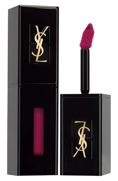 Saint Laurent Vinyl Cream Lip Stain - 415 Fuchsia Beats