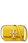 Tory Burch Small Eleanor Pebble Leather Convertible Shoulder Bag In Lemoncello