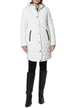 Andrew Marc Rialto Double Diamond Quilted Parka In Steam