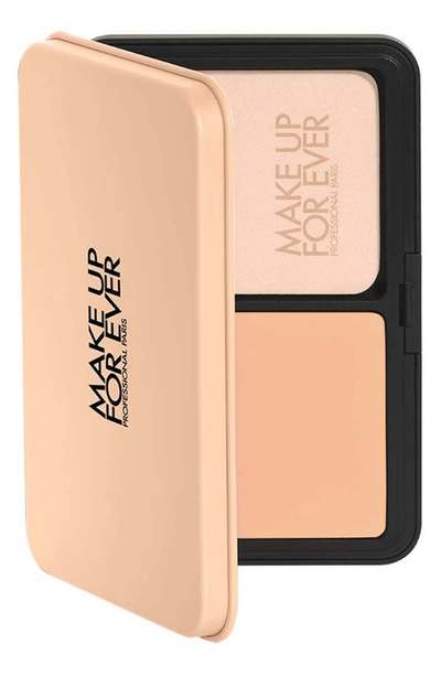 Make Up For Ever Hd Skin Matte Velvet 24 Hour Blurring & Undetectable Powder Foundation In 1n14 Beige