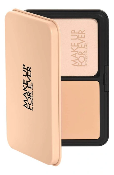 Make Up For Ever Hd Skin Matte Velvet 24 Hour Blurring & Undetectable Powder Foundation In 1n10 Ivory
