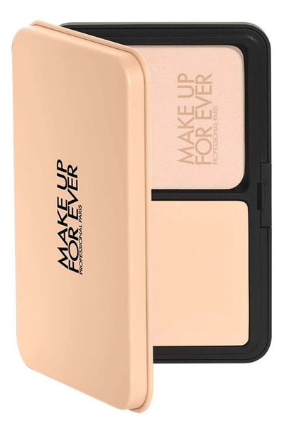 Make Up For Ever Hd Skin Matte Velvet 24 Hour Blurring & Undetectable Powder Foundation In 1n00 Alabaster