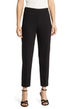 Hugo Boss Boss Tilunara Slim Fit Ponte Knit Pants In Black
