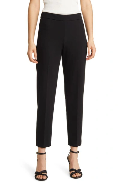 Hugo Boss Tilunara Slim Fit Pants In Black