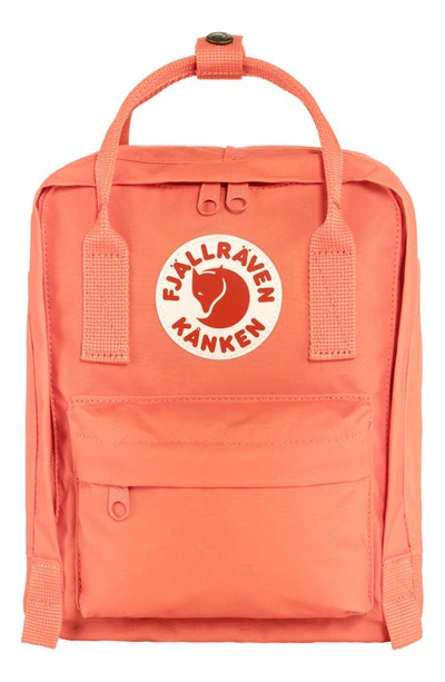 Fjall Raven Mini Kånken Water Resistant Backpack In Korall