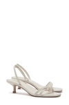 Larroude Mini Annie Sandal In Ivory