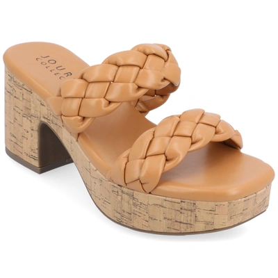Journee Collection Collection Women's Tru Comfort Foam Kyaa Sandals In Multi