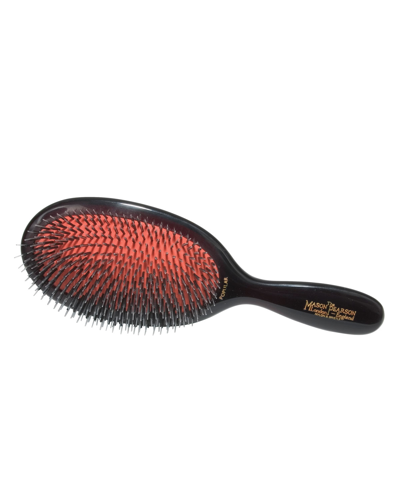 Mason Pearson Popular Mixture Nylon & Boar Bristle Brush For Long Coarse To Normal Hair In Dark Ruby