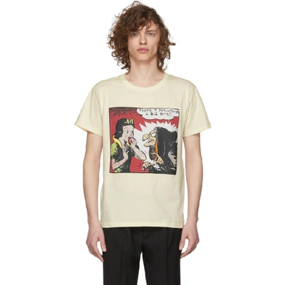 Gucci Snow White Graphic T-shirt In Sunkissed | ModeSens