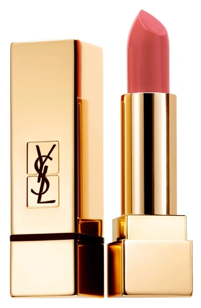 Saint Laurent Rouge Pur Couture Matte Lipstick In 214 Wood On Fire