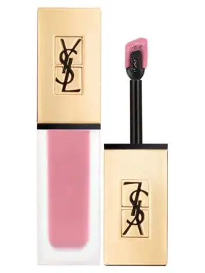 Saint Laurent Tatouage Couture Liquid Matte Lip Stain In 11 Rose Illicite