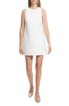 Theory Sleeveless Shift Dress In White