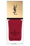 Saint Laurent 'la Laque Couture' Nail Lacquer - 85 Desire Me Red