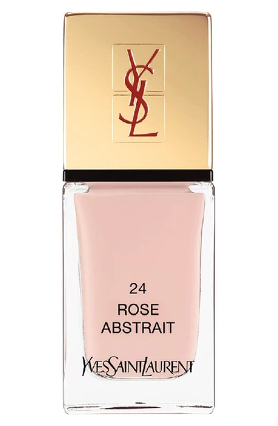 Saint Laurent La Laque Couture Nail Lacquer - 24 Rose Abstrait